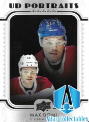 19-20 2019-20 Upper Deck Max Domi Portraits #P-40 Canadiens